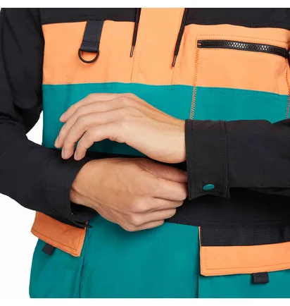 Анорак мужской Nike Chelsea Hype Jacket Mens Black/Turquoise DD8365-467