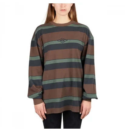 Лонгслів жіночий Han Kjobenhavn Boxy Tee Long Sleeve Brown F-130668