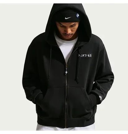Толстовка мужская Nike Sb Fleece Full-Zip Skate Black IF0657-010