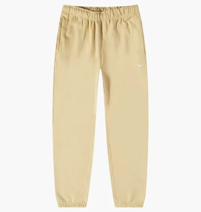 Штаны мужские Nike Solo Swoosh Fleece Beige IB6494-783