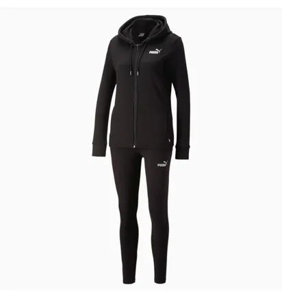 Спортивный костюм женский Puma Metallic Tracksuit Black 673701-01