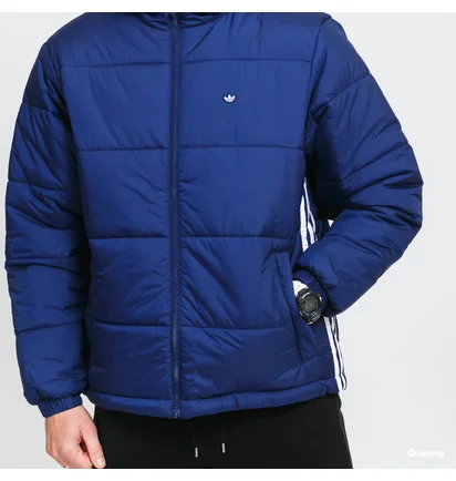 Куртка мужская Adidas Padded Hooded Puffer Jacket Night Sky Blue H13554
