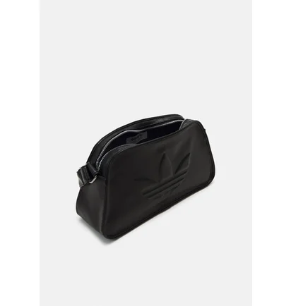 Сумка унисекс Adidas Originals Polyurethane Embossed Trefoil Shoulder Bag Black IT7380
