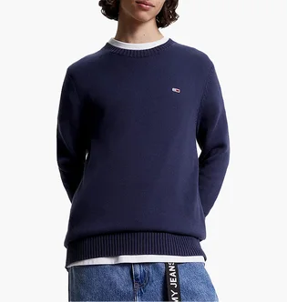 Свитшот мужской Tommy Hilfiger Tjm Essential Crew Neck Blue DM0DM11856-C87
