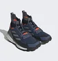Кроссовки мужские Adidas Terrex Free Hiker Hiking Shoes 2.0 Blue Hq8396