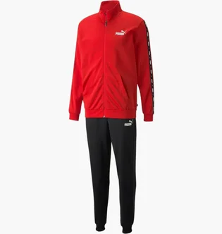 Спортивный костюм мужской Puma Tape Poly Tracksuit Red/Black 847420-11