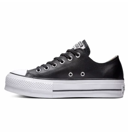Кеды женские Converse Chuck Taylor All Star Lift Clean Leather Low Top Black C561681