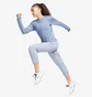 Лонгслів жіночий Nike Womens Dri-Fit Swift Element Uv Top Light Blue FB4297-493