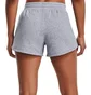 Шорты женские Under Armour Rival Fleece Grey 1376257-035