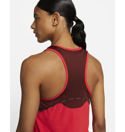 Майка женская Nike Air Dri-Fit WomenS Running Tank Orange DQ6131-696