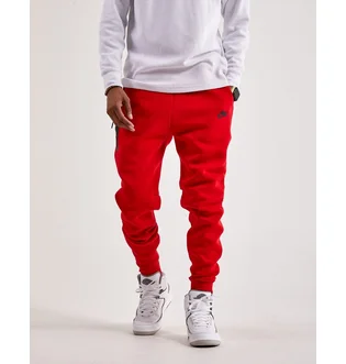 Штаны мужские Nike Tech Fleece Joggers Red FZ4710-657