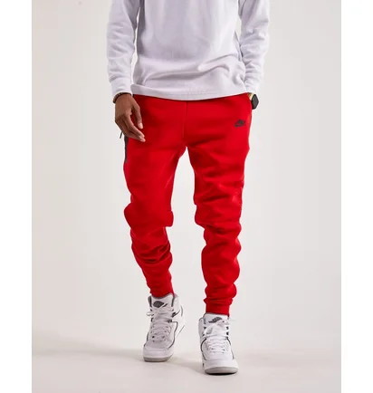 Штаны мужские Nike Tech Fleece Joggers Red FZ4710-657