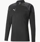 Кофта мужская Puma Long-Sleeve T-Shirt Teamcup Training 1/4 Zip Top Black 657982-003