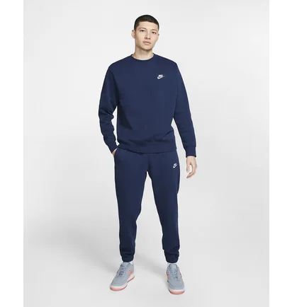 Світшот чоловічий Nike M NSW CLUB CRW BB Blue BV2662-410
