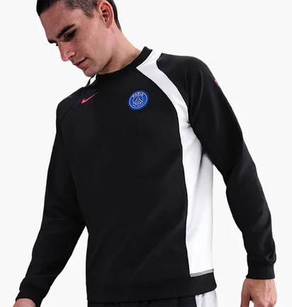 Світшот чоловічий Nike Psg Total 90 Black/White HQ9782-010