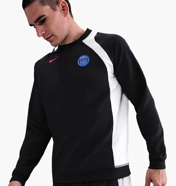 Світшот чоловічий Nike Psg Total 90 Black/White HQ9782-010