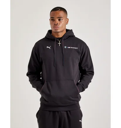 Худи мужское Puma Bmw Motorsport Fleece Hoodie Black 627498-01