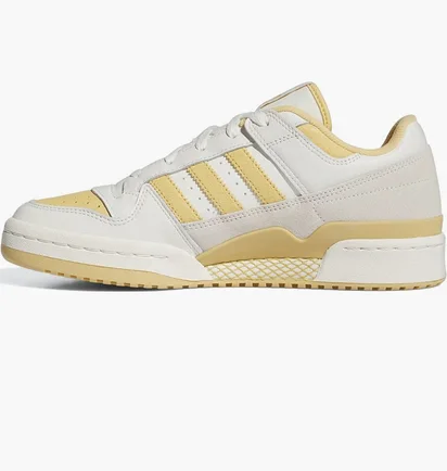 Кросівки чоловічі Adidas Forum Low Cl Shoes White/Yellow IG3780