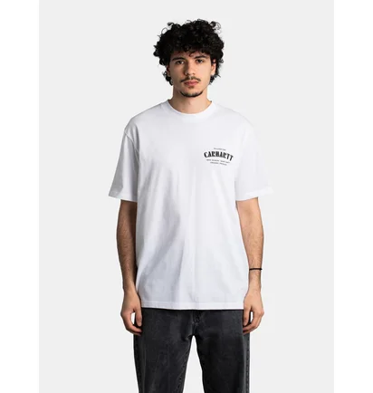 Футболка унісекс Carhartt WIP Catalogue C Logo White I034761.02XX