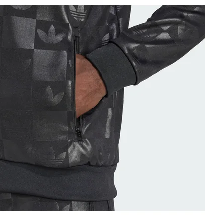 Олимпийка мужская Adidas Monogram All Over Print Black JY2981