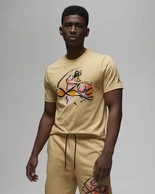 Футболка мужская Air Jordan T-Shirt Flight Mvp Beige DX9569-252