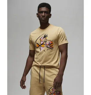 Футболка чоловіча Air Jordan T-Shirt Flight Mvp Beige DX9569-252