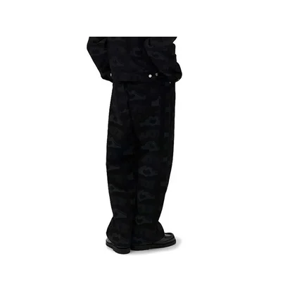 Штани чоловічі Arte Heart Print Pants Laser Black SS25-006P.1