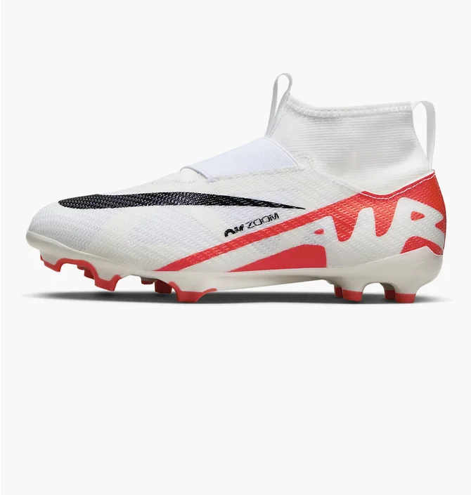 Бутси дитячі Nike Air Zoom Mercurial Superfly 9 Pro Fg White DJ5606-600