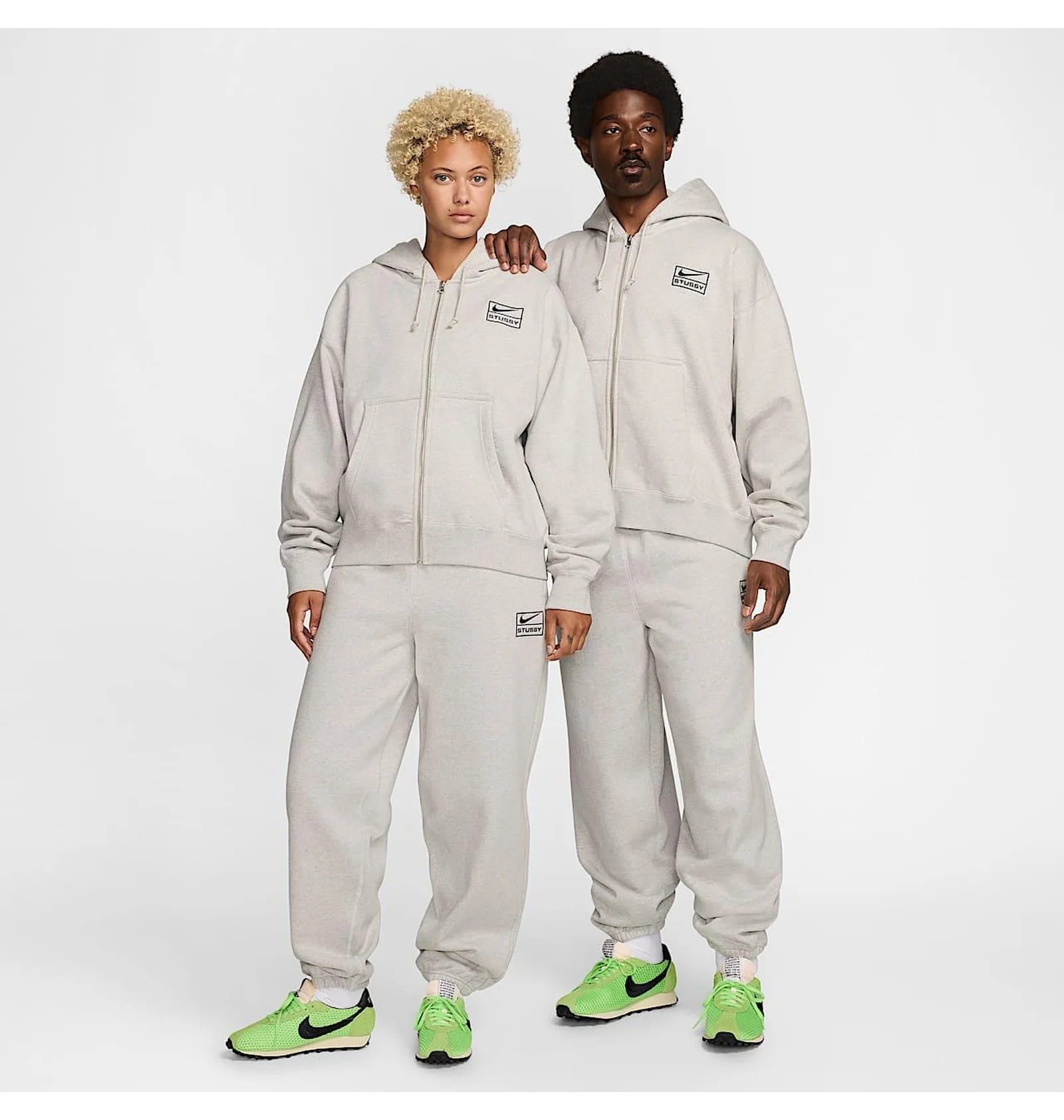 ᐉ Толстовка унисекс Nike X Stussy Fleece Grey FJ9181-050 - купить