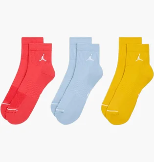 Шкарпетки Air Jordan Everyday Cushioned Ankle Multi (3 пари) DX9655-917