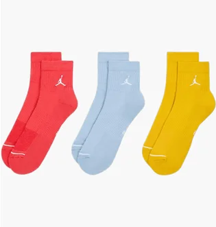 Носки Air Jordan Everyday Cushioned Ankle Multi (3 пары) DX9655-917