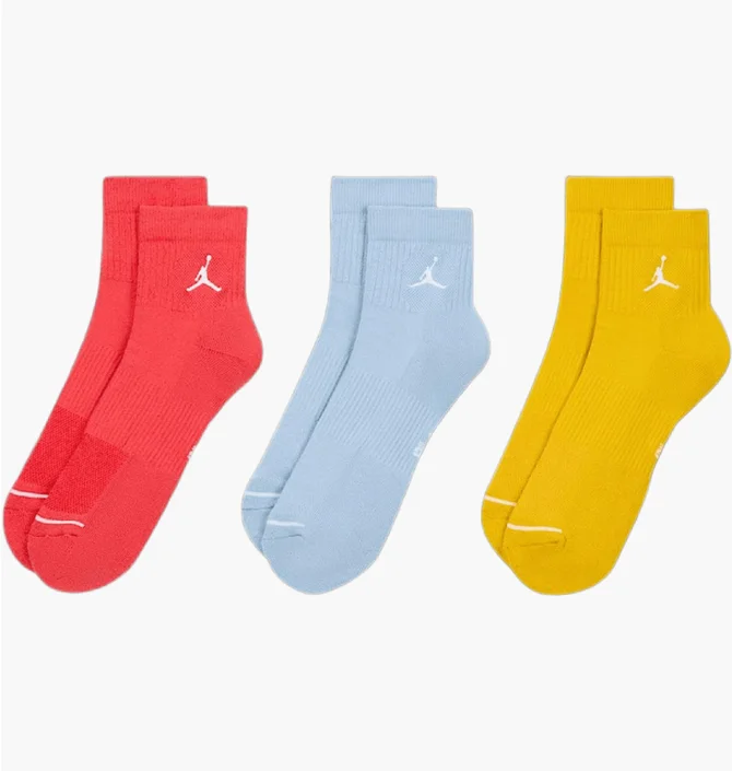 Носки Air Jordan Everyday Cushioned Ankle Multi (3 пары) DX9655-917