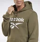 Худи мужское Reebok Identity Fleece Hoodie Olive H60068