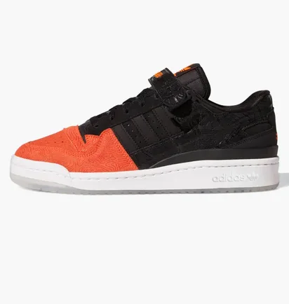 Кросівки чоловічі Adidas Forum Low Atlanta Black/Orange Gz6604