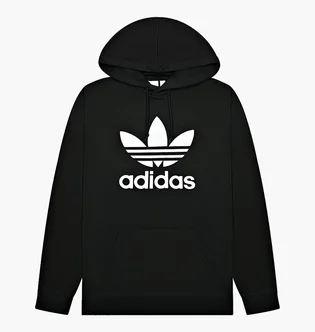Худи мужское Adidas Adicolor Classics Trefoil Hoodie Black H06667