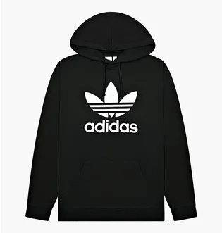 Худі чоловіче Adidas Adicolor Classics Trefoil Hoodie Black H06667