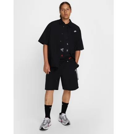 Футболка мужская Nike M Nsw Tee 12Mo Aop Sp25 Black HJ0561-010