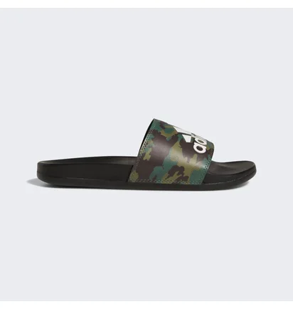 Тапочки унисекс Adidas Adilette Comfort Slides Camo/Green Gw9647