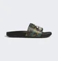 Тапочки унисекс Adidas Adilette Comfort Slides Camo/Green Gw9647