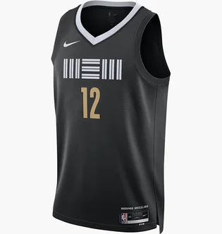 Майка мужская Nike Dri-Fit Nba Swingman Ja Morant Memphis Grizzlies City Edition 2023/24 Black DX8507-011