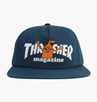 Кепка мужская Thrasher Thr X Toy Machine Sect Blue 145621-NAV