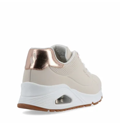 Кроссовки унисекс Skechers Uno Gen1 Shimmer Away Beige 310545L-NAT