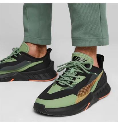 Кроссовки унисекс Puma Mercedes-Amg Petronas Maco Black/Green 307856-02