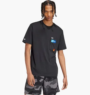 Футболка мужская Adidas Remoji Pocket Graphic Black IW2639