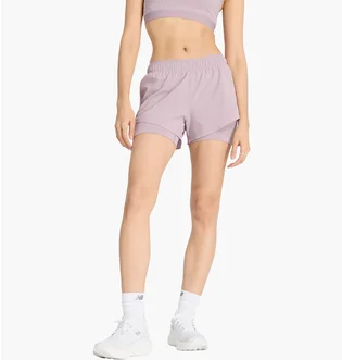 Шорти жіночі New Balance Shorts Violet WS41287ICW