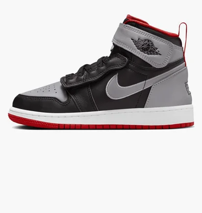 Кроссовки детские Air Jordan 1 High Flyease Gs Black/Grey DC7986-010
