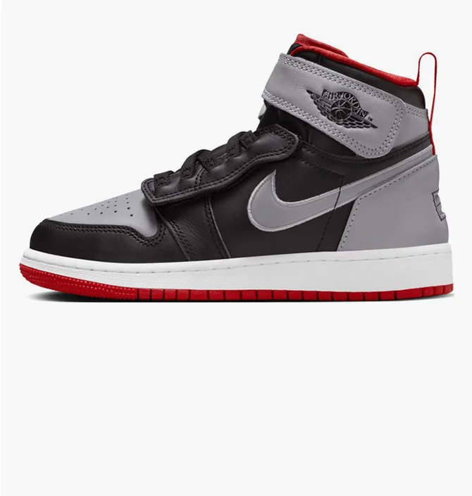 Кроссовки детские Air Jordan 1 High Flyease Gs Black/Grey DC7986-010