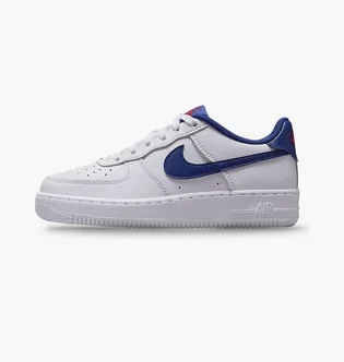 Кроссовки детские Nike Air Force 1 Older Kids Shoes White/Blue FV5948-119