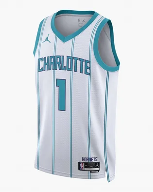 Майка чоловіча Nike Charlotte Hornets Association Edition 2022/23 Dri-Fit Nba Swingman Jersey White DN2071-100