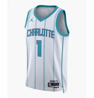 Майка мужская Nike Charlotte Hornets Association Edition 2022/23 Dri-Fit Nba Swingman Jersey White DN2071-100